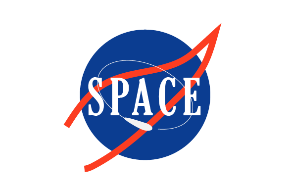 illustration of a NASA logo